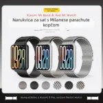 Bracelete milanesa para Redmi Watch 6 s Milanese kop, mi Band 9 Pro i Huawei Fit4