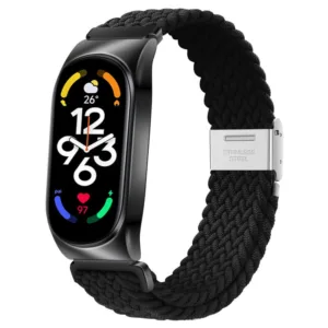 Bracelete de nylon para Mi Band 8, Mi Band 5/6/7