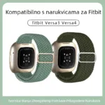 Bracelete de nylon para Fitbit Versa3/4