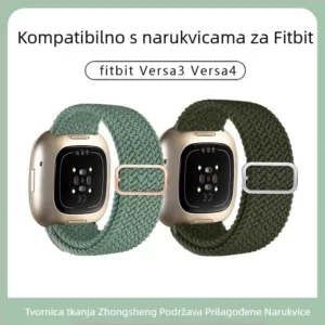 Bracelete de nylon para Fitbit Versa3/4