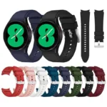 Bracelete de silicone para Samsung Galaxy Watch 4/Watch 4 Classic sat Silikonski, Galaxy Watch 4/Watch 4 Classic sat Sil