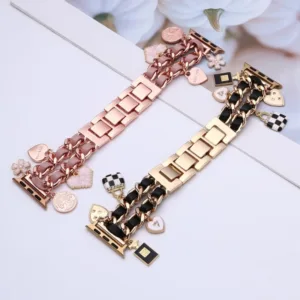 Bracelete em aco inoxidavel para iwatch, iwatch6543