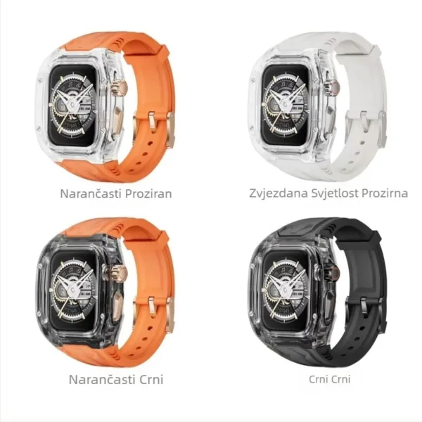 Capa protetora transparente para Apple Watch Capa protetora transparente para Apple Watch