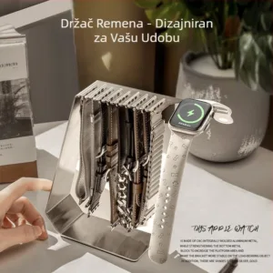 Bracelete em aco inoxidavel para Apple Watch, iWatch Metalni