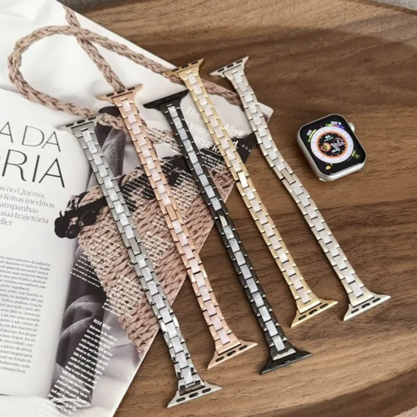 Bracelete em aco inoxidavel para Apple Watch 10, Apple Watch iwatch89, iwatch89 Bracelete em aco inoxidavel para Apple Watch 10, Apple Watch iwatch89, iwatch89