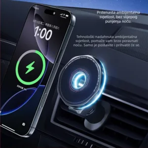 Suporte auto com carregamento sem fios universal - rotacao 360