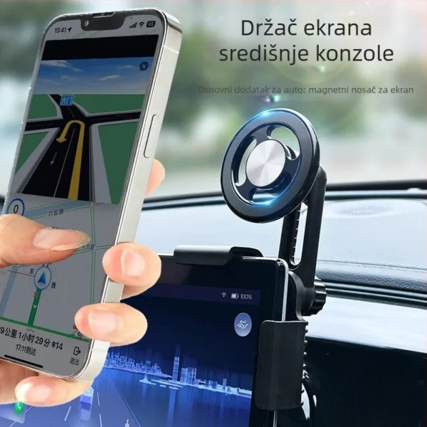 Suporte magnetico auto para telemovel universal - rotacao 360