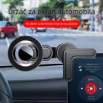 Suporte auto com carregamento sem fios grelha de ventilacao
