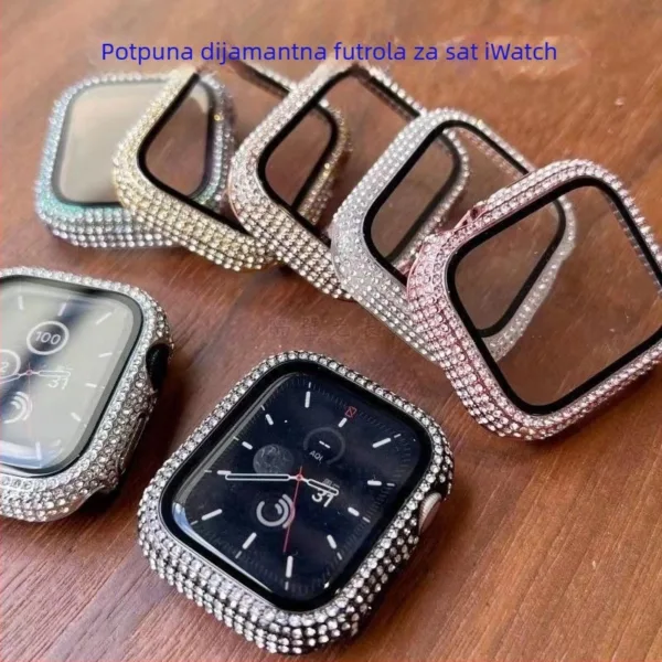 Pelicula de vidro brilhante para iWatch S11 Pelicula de vidro brilhante para iWatch S11