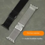 Bracelete milanesa para Apple Watch S10, Apple Watch