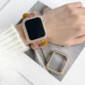 Capa protetora brilhante para Apple Watch Series 9