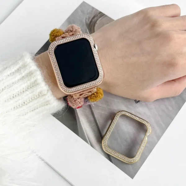 Capa protetora brilhante para Apple Watch Series 9 Capa protetora brilhante para Apple Watch Series 9