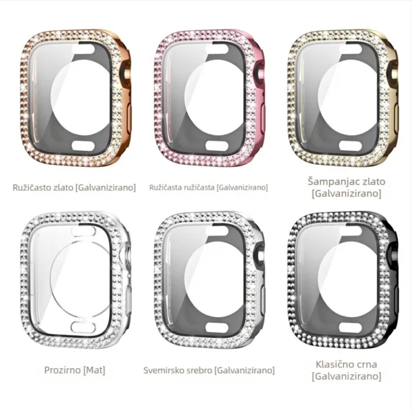 Pelicula de vidro TPU para Apple Watch s dvostrukim Pelicula de vidro TPU para Apple Watch s dvostrukim