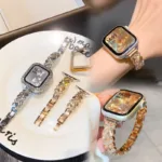 Bracelete em aco inoxidavel para Apple Watch s pletenim, Apple Watch