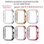 Pelicula de vidro brilhante para Apple Watch s dijamantno