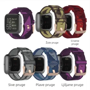Bracelete de nylon para Fitbit Versa/ Versa 2