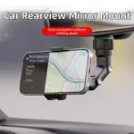 Suporte auto para telemovel retrovisor