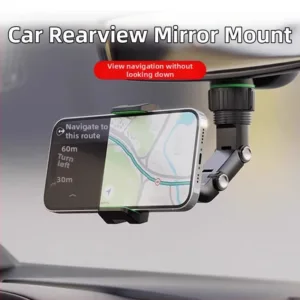 Suporte auto para telemovel retrovisor