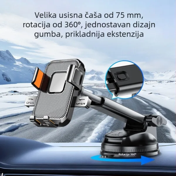 Suporte auto para telemovel universal