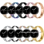 Bracelete em aco inoxidavel para Samsung Watch 8