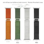 Bracelete de nylon para iWatch 8/Ultra