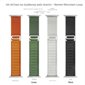 Bracelete de nylon para iWatch 8/Ultra