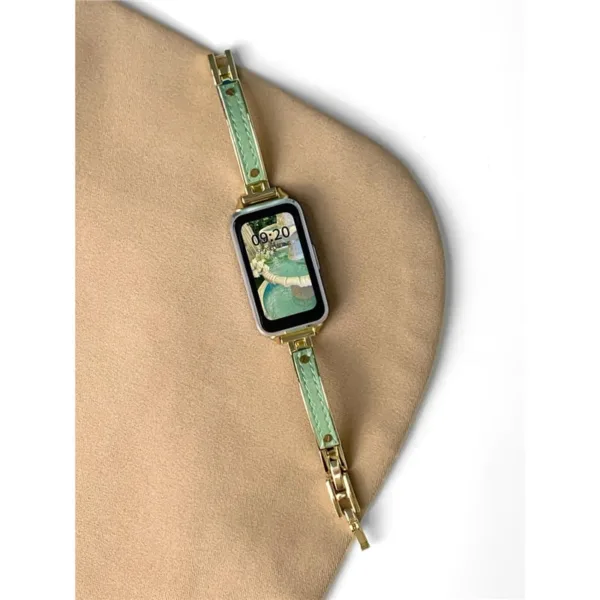 Bracelete em aco inoxidavel para Huawei Band 11/10 Bracelete em aco inoxidavel para Huawei Band 11/10