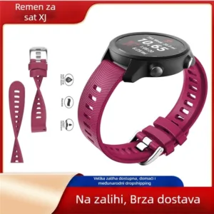 Bracelete de silicone para Garmin Forerunner 245M i Garmin 645