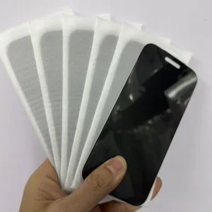Pel?cula de vidro temperado para iPhone 15 - privacidade