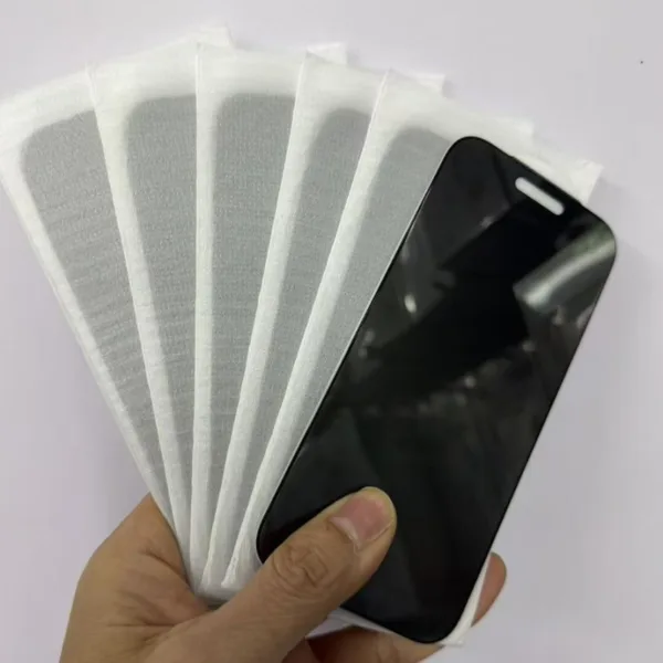 Pel?cula de vidro temperado para iPhone 15 - privacidade Pel?cula de vidro temperado para iPhone 15 - privacidade