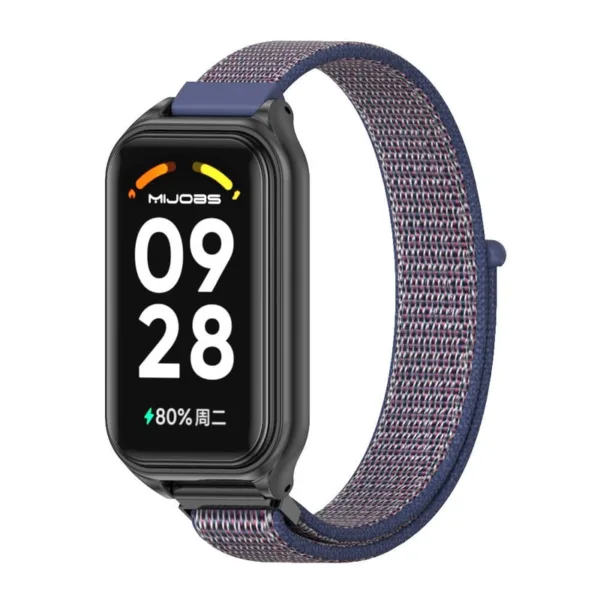 Bracelete de silicone de nylon para mi Band 2 i Xiaomi Band 89 Active Ocean silikonskom narukvicom od najlona i mikrovla Bracelete de silicone de nylon para mi Band 2 i Xiaomi Band 89 Active Ocean silikonskom narukvicom od najlona i mikrovla