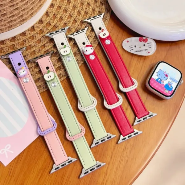Bracelete em couro magnetica para Apple Watch, Apple Watch 11 Bracelete em couro magnetica para Apple Watch, Apple Watch 11